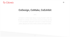 Desktop Screenshot of cocreando.it